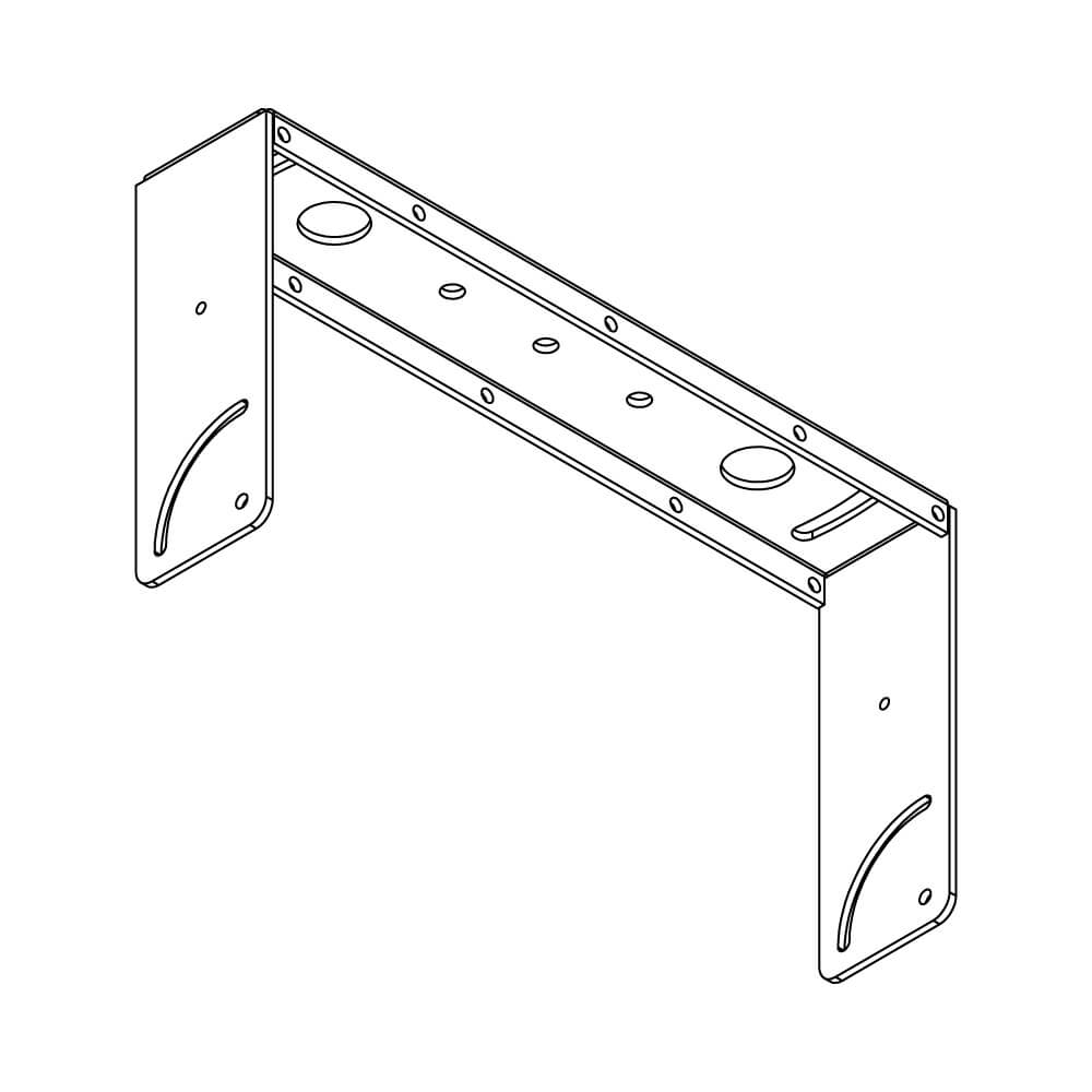 APG iX8BH - Etrier de fixation horizontal - N2S Store