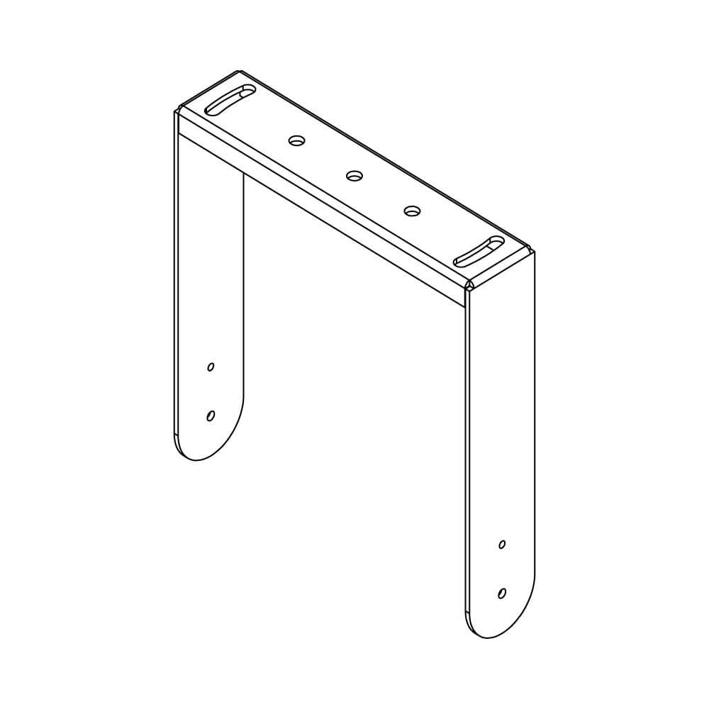 APG iX8BV - Etrier de fixation vertical - N2S Store